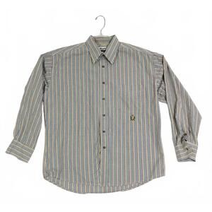 Wrangler Riata 16.5 34/35 Casual Long Sleeve Button-Up Shirt Large b20